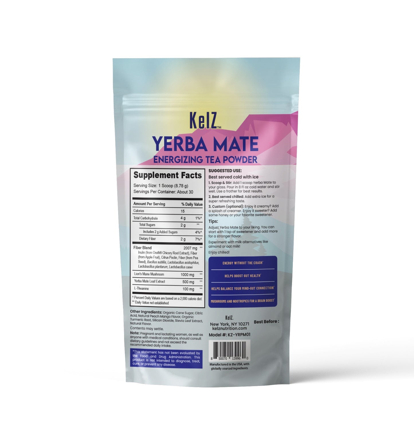 Yerba Mate Peach Mango