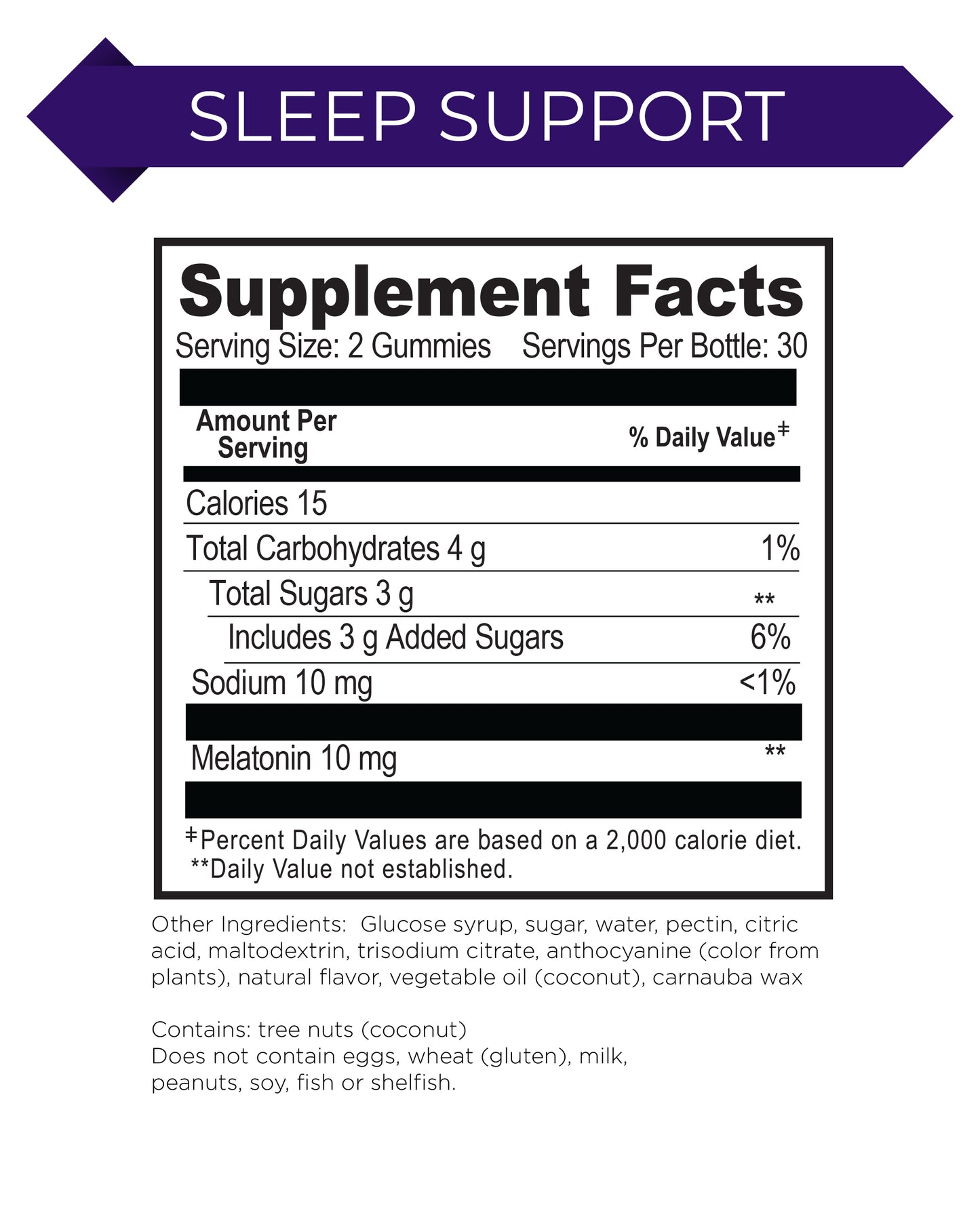 MELATONIN (10MG) GUMMIES