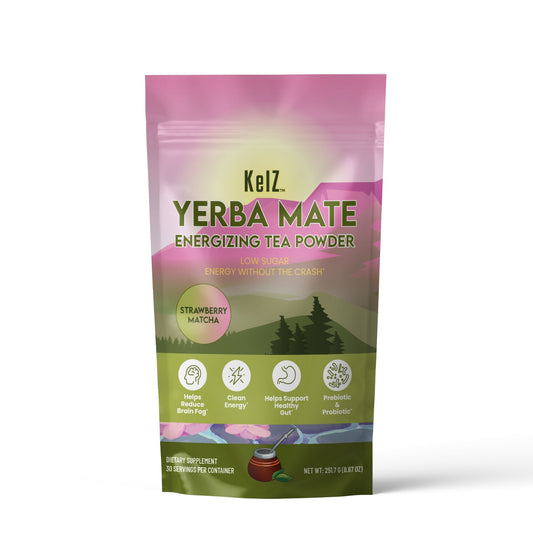 Yerba Mate Strawberry Matcha