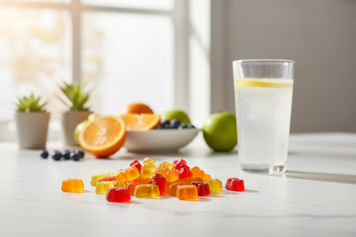 gummy vitamin lifestyle image wide