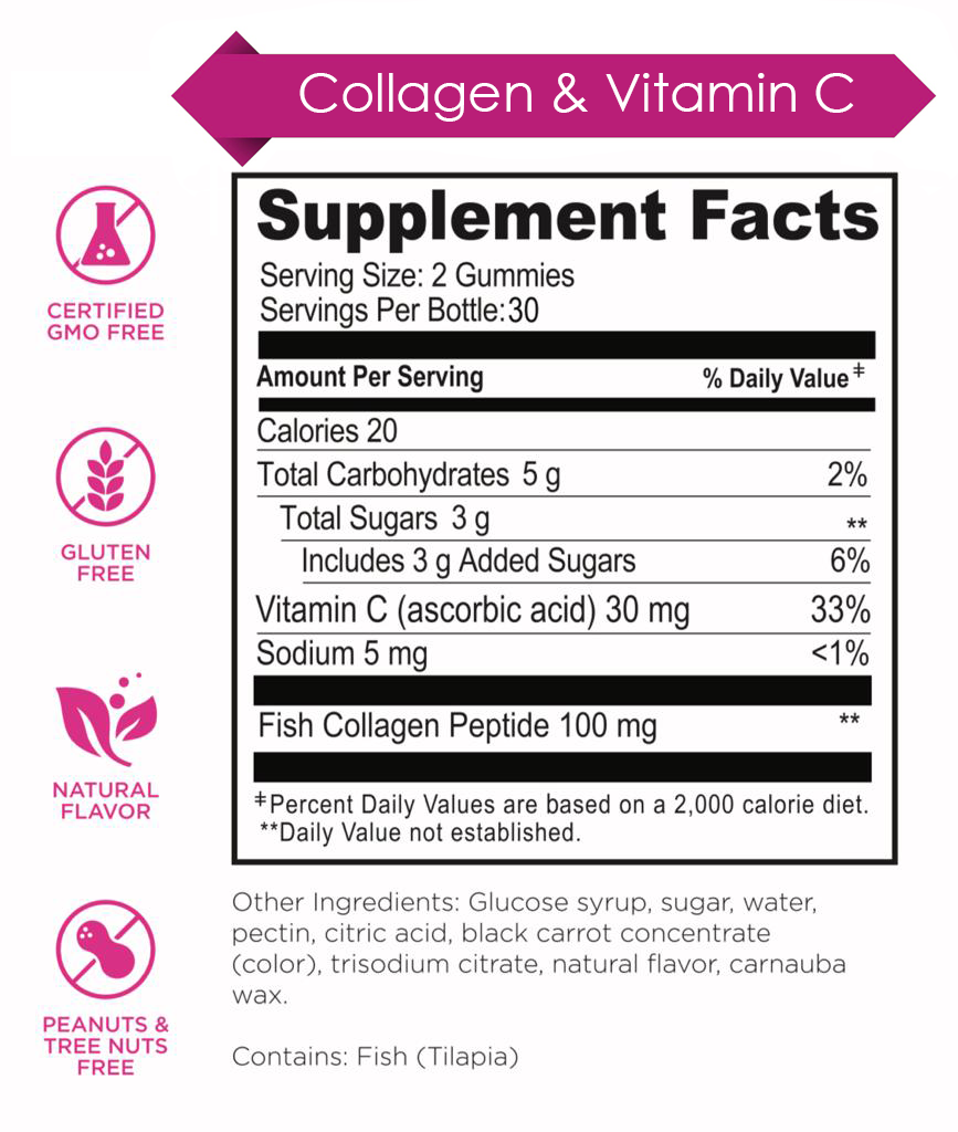 Collagen + Vitamin C Gummies